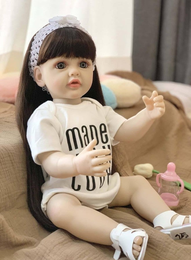 VIKINGSReal Baby Doll - Full Silicone Body, Big Size for Girls (Multi Color) - Image 3
